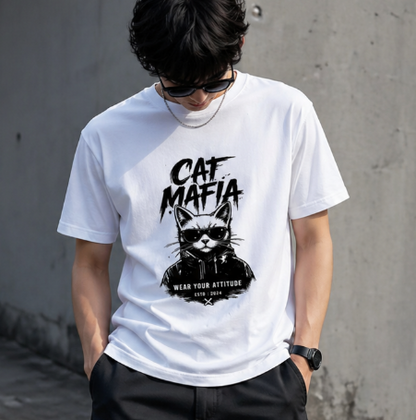 Mens Cat Mafia Tee – Wear Your Attitude