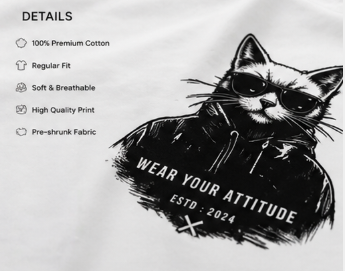 Mens Cat Mafia Tee – Wear Your Attitude